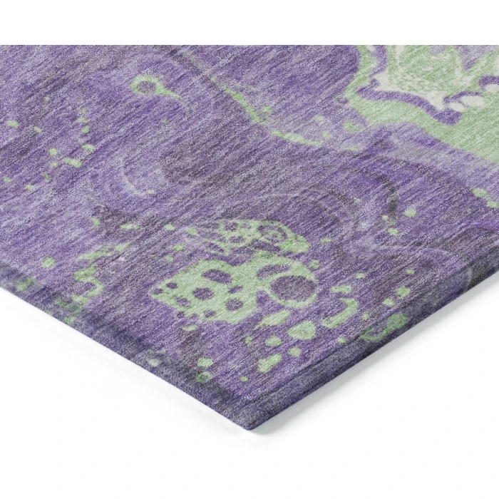 Addison Rugs Chantille Purple ACN1701 5ft. x 7ft.6in. Rect. Rug