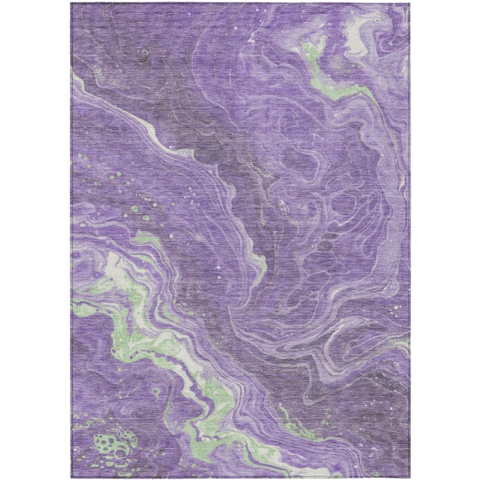 Addison Rugs Chantille Purple ACN1701 5ft. x 7ft.6in. Rect. Rug