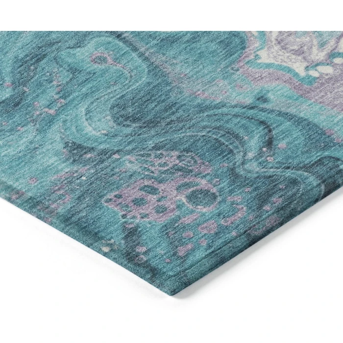 Addison Rugs Chantille Teal ACN1701 8ft. x 10ft. Rect. Rug