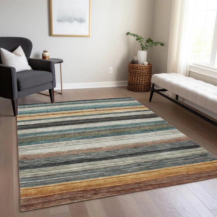 Addison Rugs Chantille Brown ACN1703 8ft. x 10ft. Rect. Rug