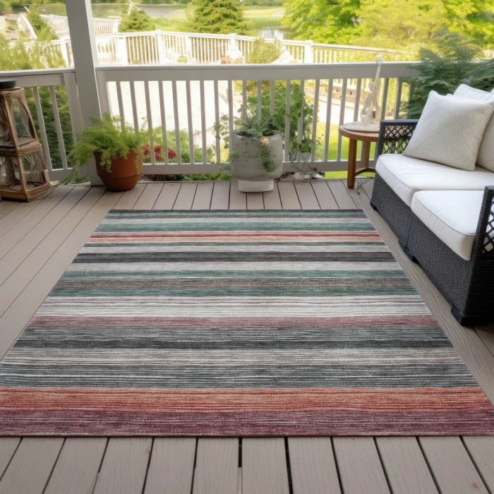 Addison Rugs Chantille Blue ACN1703 9ft. x 12ft. Rect. Rug