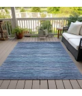 Addison Rugs Chantille Blue ACN1704 9ft. x 12ft. Rect. Rug