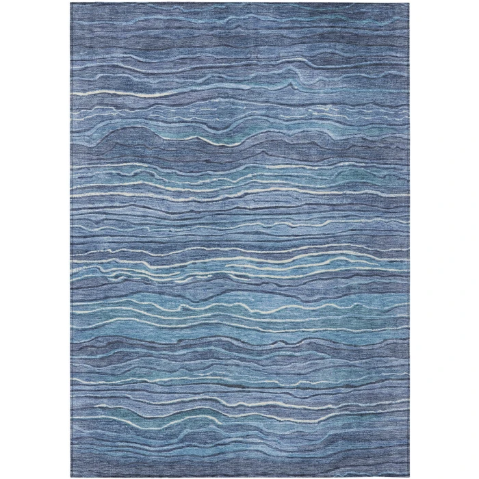 Addison Rugs Chantille Blue ACN1704 9ft. x 12ft. Rect. Rug