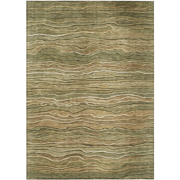 Addison Rugs Chantille Green ACN1704 5ft. x 7ft.6in. Rect. Rug