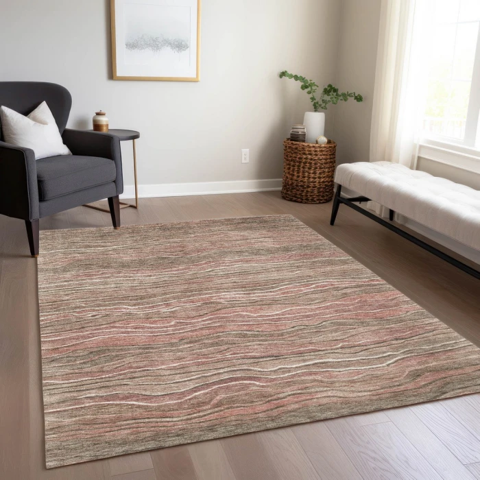 Addison Rugs Chantille Brown ACN1704 8ft. x 10ft. Rect. Rug