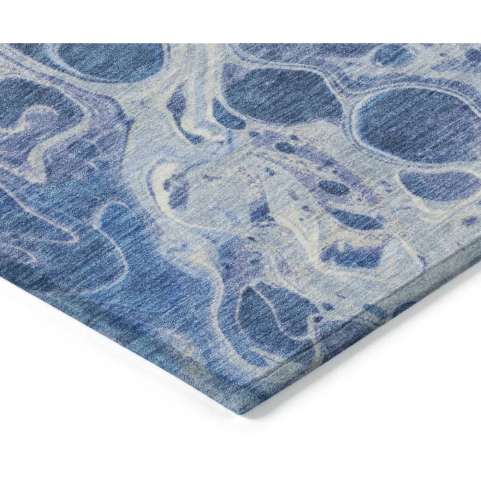 Addison Rugs Chantille Blue ACN1705 8ft. x 10ft. Rect. Rug