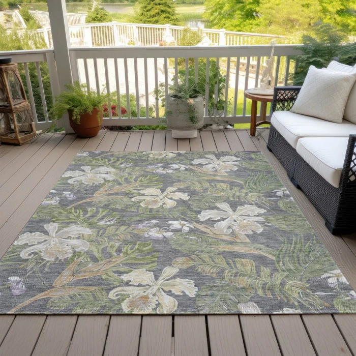 Addison Rugs Chantille Gray ACN1708 8ft. x 10ft. Rect. Rug