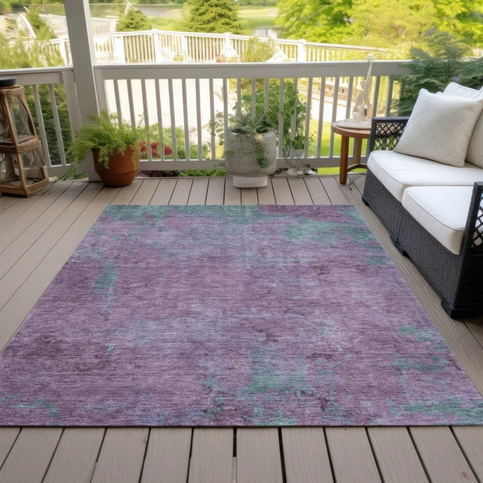 Addison Rugs Chantille Purple ACN1710 5ft. x 7ft.6in. Rect. Rug