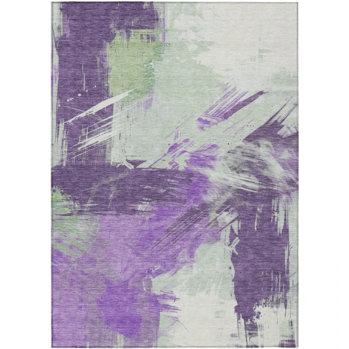 Addison Rugs Chantille Purple ACN1711 5ft. x 7ft.6in. Rect. Rug