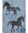 Addison Rugs Chantille Blue ACN1717 9ft. x 12ft. Rect. Rug