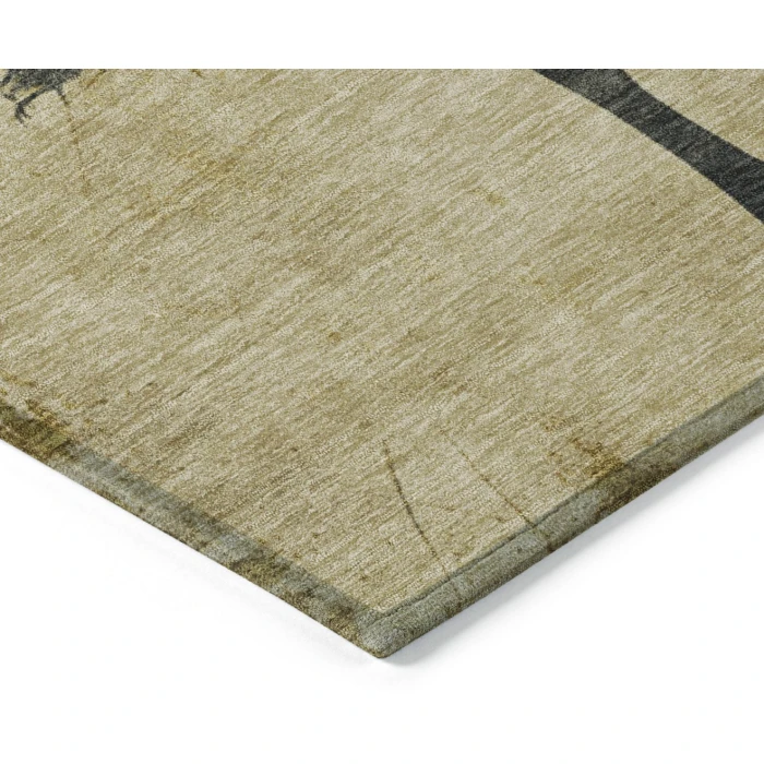 Addison Rugs Chantille Gold ACN1717 9ft. x 12ft. Rect. Rug