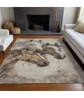 Addison Rugs Chantille Brown ACN1718 9ft. x 12ft. Rect. Rug