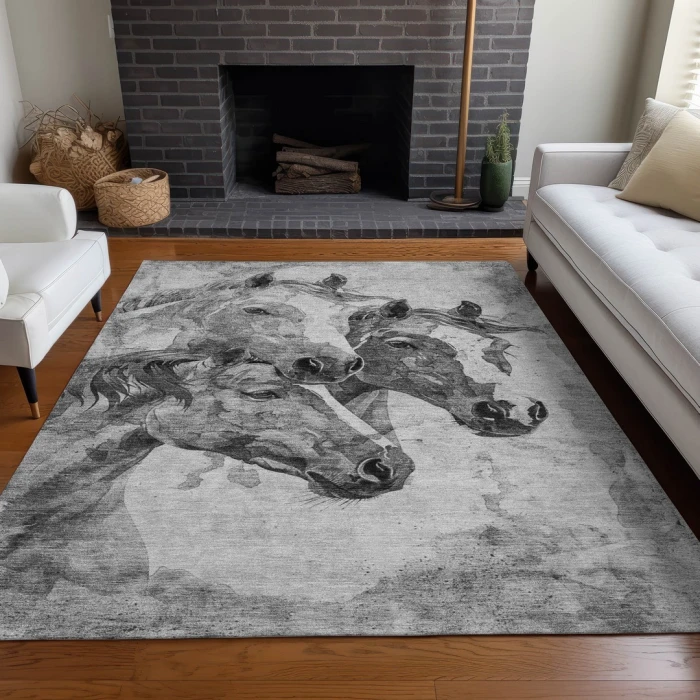 Addison Rugs Chantille Gray ACN1718 8ft. x 10ft. Rect. Rug