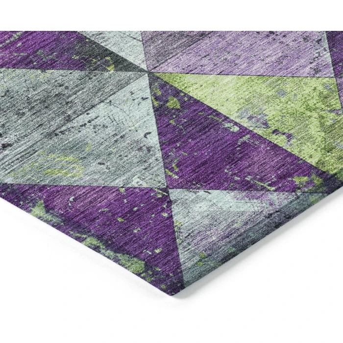 Addison Rugs Chantille Purple ACN1721 9ft. x 12ft. Rect. Rug