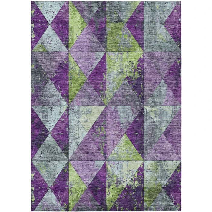 Addison Rugs Chantille Purple ACN1721 9ft. x 12ft. Rect. Rug