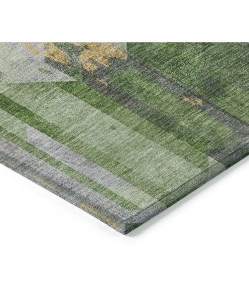 Addison Rugs Chantille Green ACN1722 5ft. x 7ft.6in. Rect. Rug