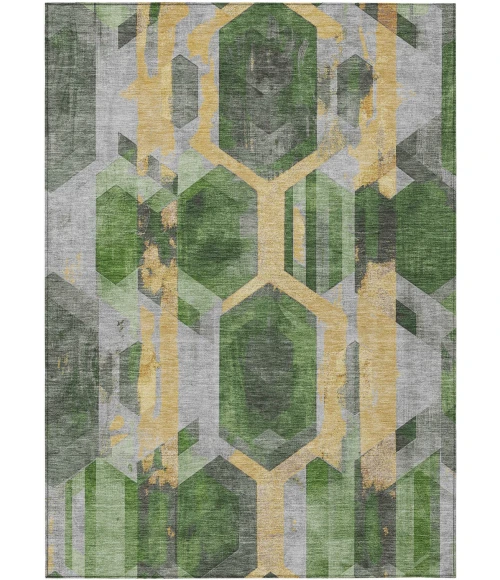 Addison Rugs Chantille Green ACN1722 5ft. x 7ft.6in. Rect. Rug