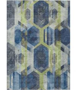 Addison Rugs Chantille Blue ACN1722 5ft. x 7ft.6in. Rect. Rug