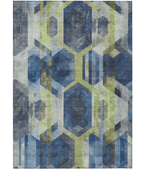 Addison Rugs Chantille Blue ACN1722 5ft. x 7ft.6in. Rect. Rug