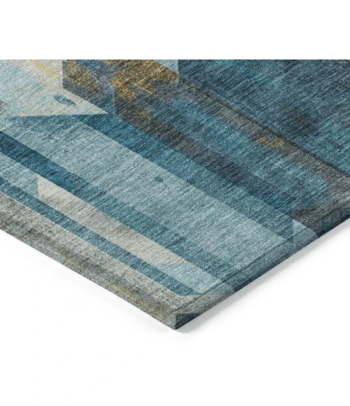 Addison Rugs Chantille Teal ACN1722 5ft. x 7ft.6in. Rect. Rug