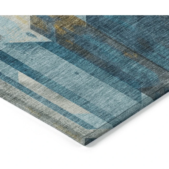 Addison Rugs Chantille Teal ACN1722 9ft. x 12ft. Rect. Rug