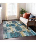Addison Rugs Chantille Teal ACN1722 5ft. x 7ft.6in. Rect. Rug