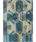 Addison Rugs Chantille Teal ACN1722 5ft. x 7ft.6in. Rect. Rug