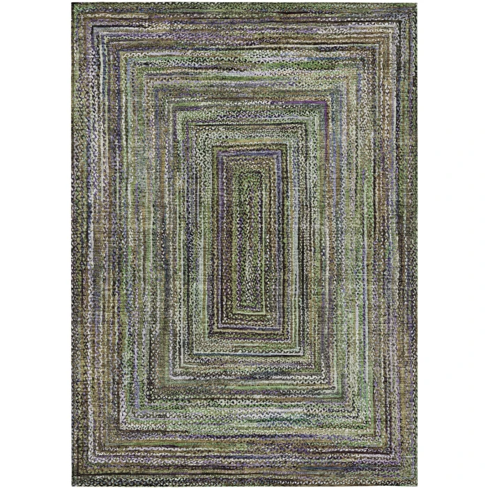 Addison Rugs Chantille Green ACN1725 9ft. x 12ft. Rect. Rug