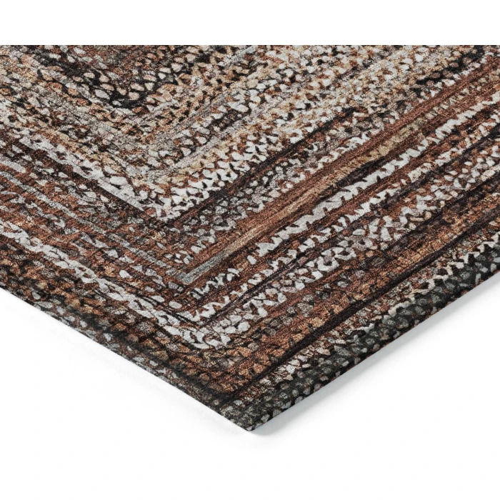 Addison Rugs Chantille Orange ACN1725 9ft. x 12ft. Rect. Rug