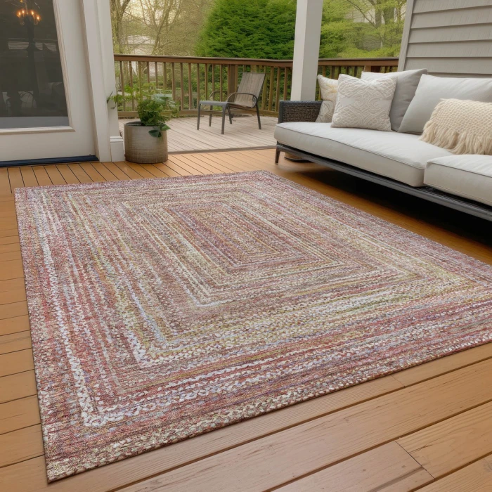 Addison Rugs Chantille Orange ACN1726 8ft. x 10ft. Rect. Rug