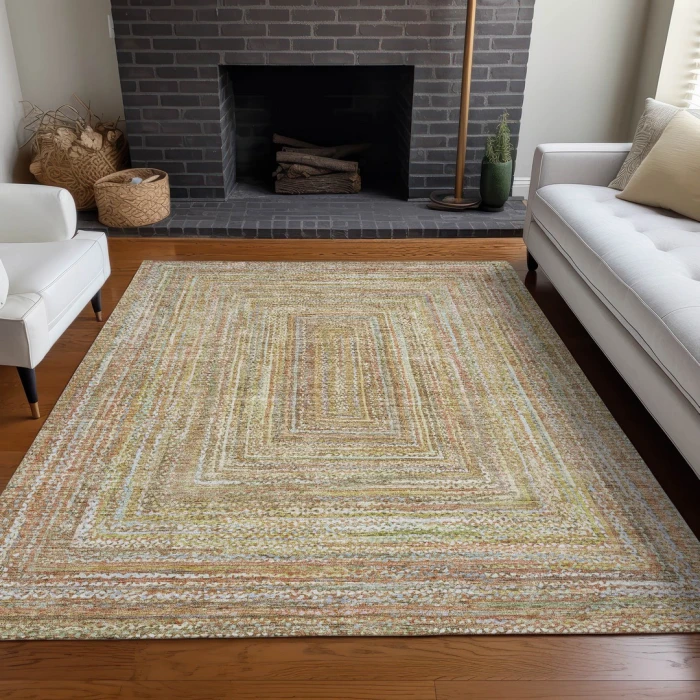 Addison Rugs Chantille Brown ACN1726 9ft. x 12ft. Rect. Rug