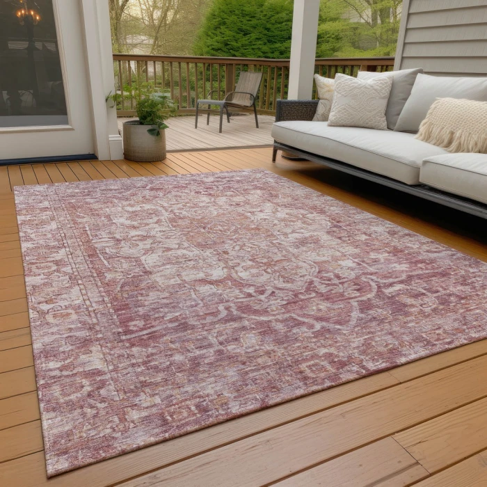 Addison Rugs Chantille Orange ACN1728 8ft. x 10ft. Rect. Rug