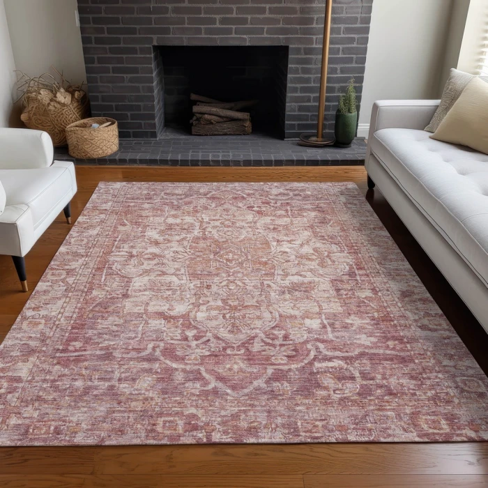 Addison Rugs Chantille Orange ACN1728 8ft. x 10ft. Rect. Rug