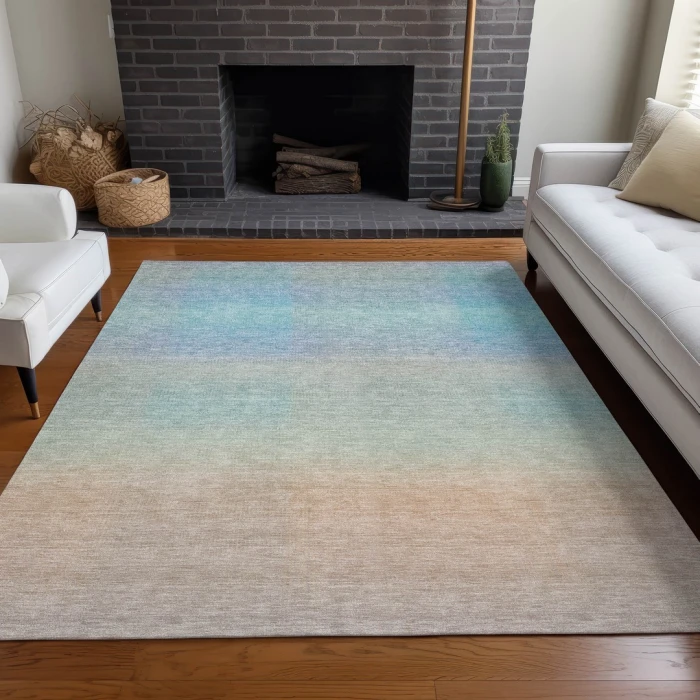 Addison Rugs Chantille Blue ACN1735 5ft. x 7ft.6in. Rect. Rug