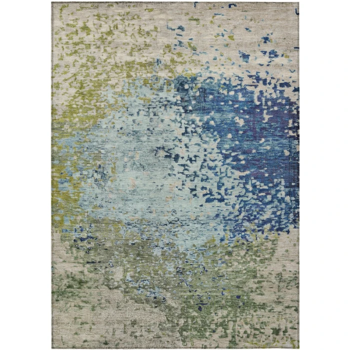 Addison Rugs Chantille Blue ACN1737 5ft. x 7ft.6in. Rect. Rug
