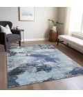 Addison Rugs Chantille Blue ACN1738 9ft. x 12ft. Rect. Rug