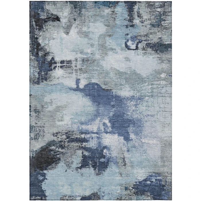 Addison Rugs Chantille Blue ACN1738 9ft. x 12ft. Rect. Rug