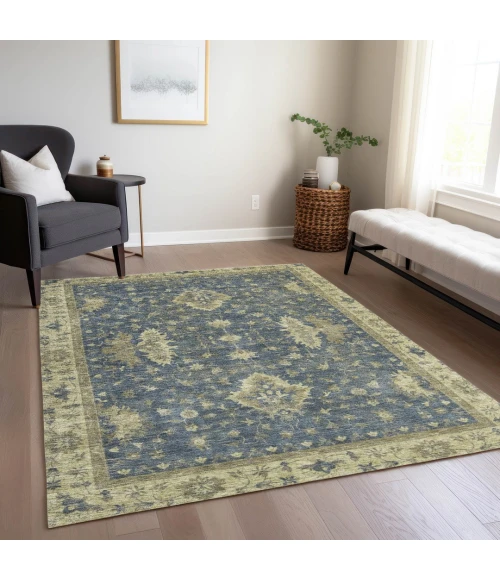 Addison Rugs Chantille Blue ACN1739 9ft. x 12ft. Rect. Rug