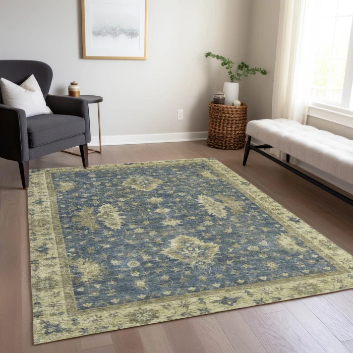 Addison Rugs Chantille Blue ACN1739 8ft. x 10ft. Rect. Rug