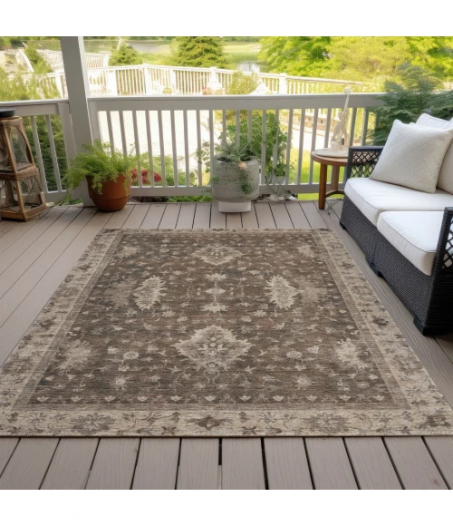 Addison Rugs Chantille Brown ACN1739 9ft. x 12ft. Rect. Rug