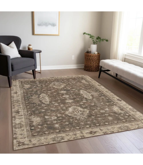 Addison Rugs Chantille Brown ACN1739 9ft. x 12ft. Rect. Rug
