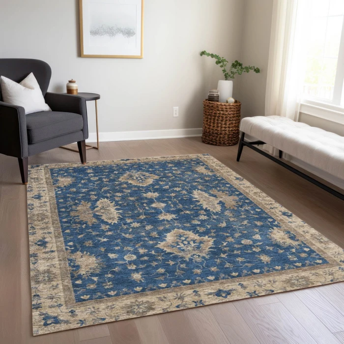 Addison Rugs Chantille Blue ACN1739 8ft. x 10ft. Rect. Rug