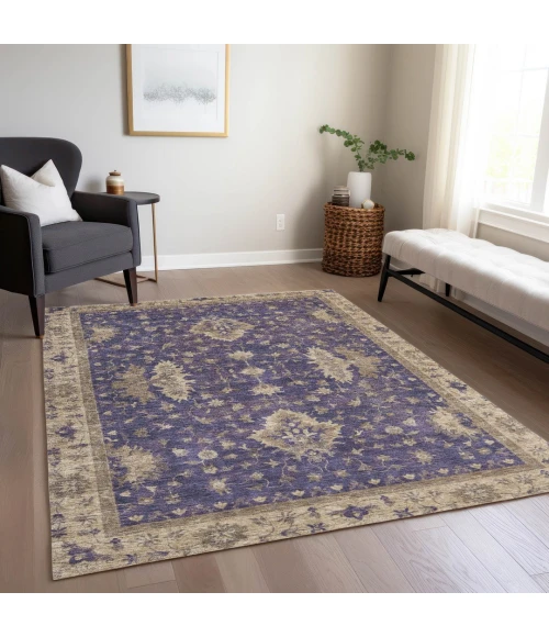 Addison Rugs Chantille Purple ACN1739 9ft. x 12ft. Rect. Rug