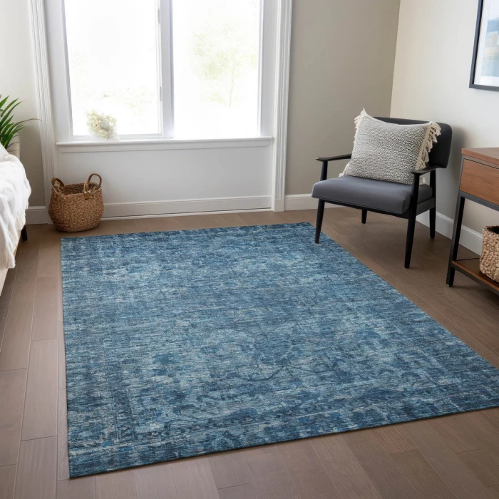 Addison Rugs Chantille Blue ACN1744 5ft. x 7ft.6in. Rect. Rug