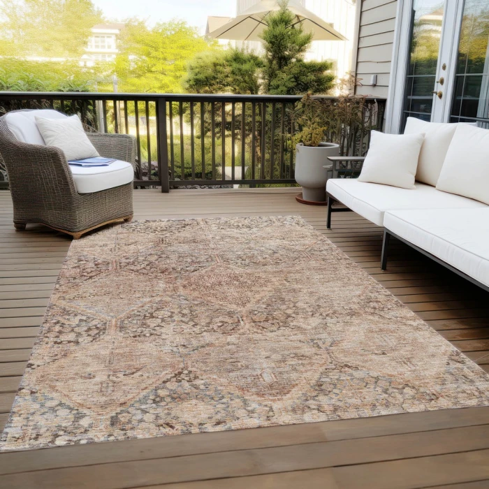 Addison Rugs Chantille Orange ACN1745 5ft. x 7ft.6in. Rect. Rug