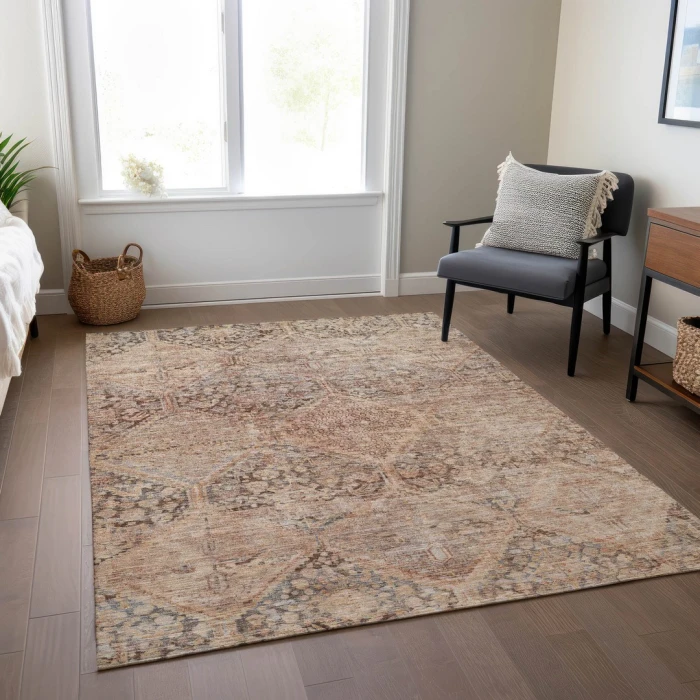 Addison Rugs Chantille Orange ACN1745 5ft. x 7ft.6in. Rect. Rug