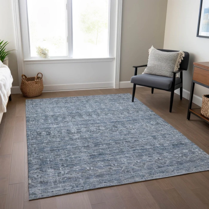 Addison Rugs Chantille Blue ACN1746 8ft. x 10ft. Rect. Rug