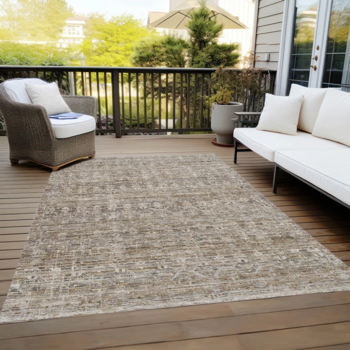 Addison Rugs Chantille Brown ACN1746 9ft. x 12ft. Rect. Rug