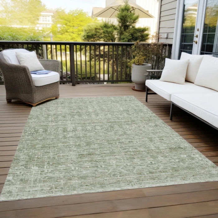 Addison Rugs Chantille Green ACN1746 9ft. x 12ft. Rect. Rug