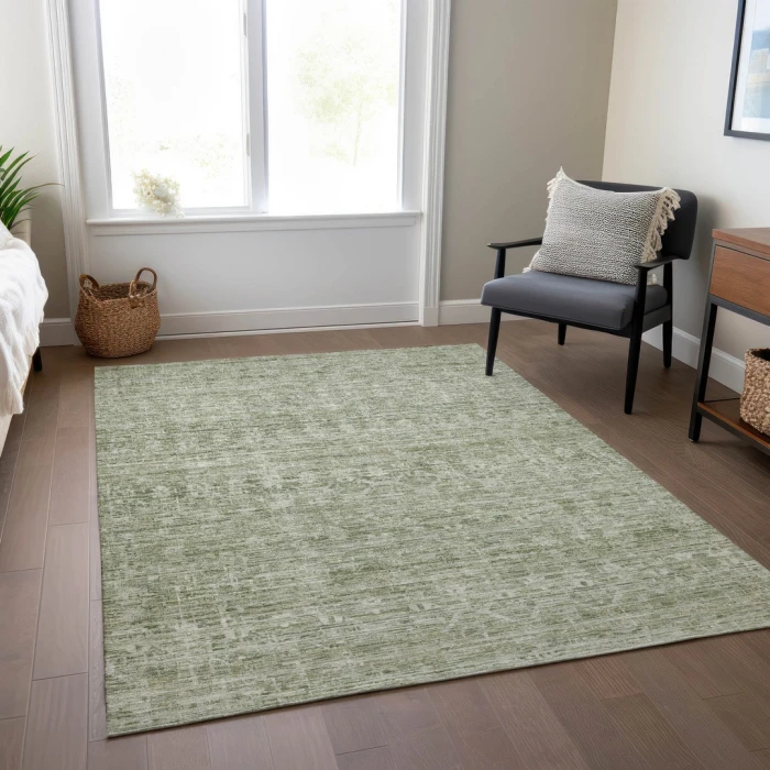 Addison Rugs Chantille Green ACN1746 9ft. x 12ft. Rect. Rug